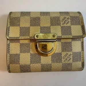 Louis Vuitton Authentic Damier Azure Wallet